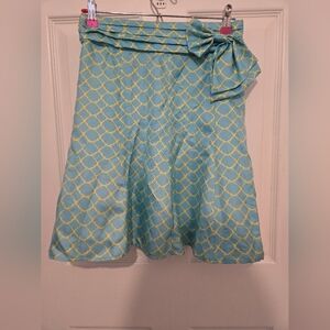 Lilly Pulitzer Adeline Silk Skirt Size 0